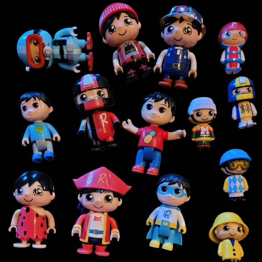 Ryan's World Figures Lot